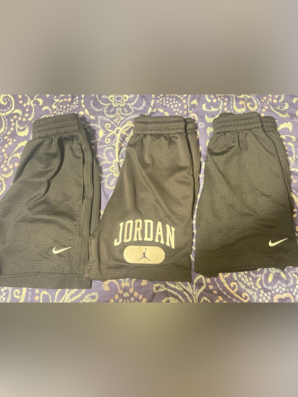 3 Pairs Of Boys Small Gym Shorts